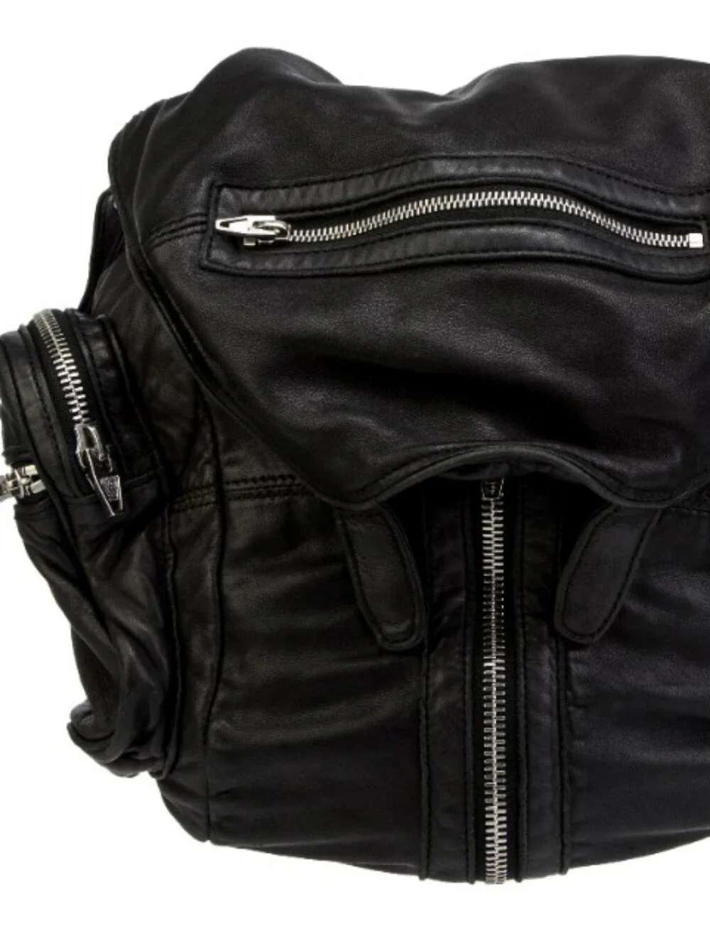 Alexander Wang Black Leather Marti Converible Backpack - Picture 4 of 15